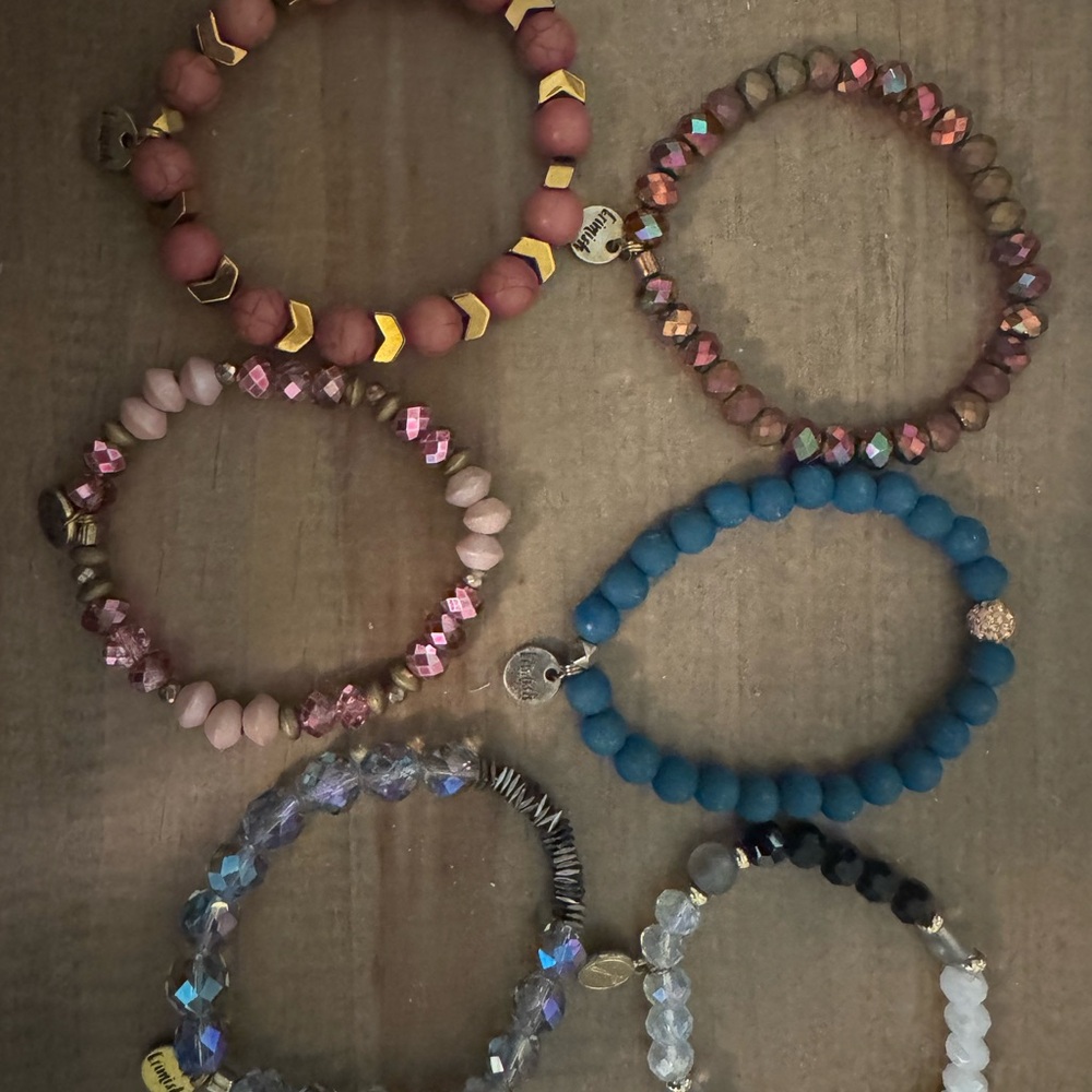 Erimish Multicolor Beaded Bracelet Set